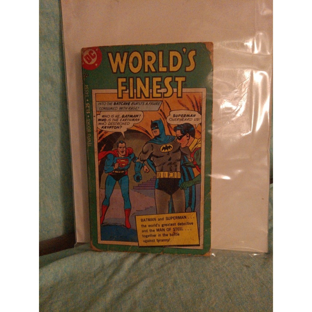 Vintage 1978 DC Comics World's Finest Comic from Tempo Books